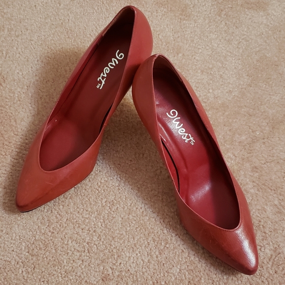 Nine West vintage red shoes - Picture 1 of 5